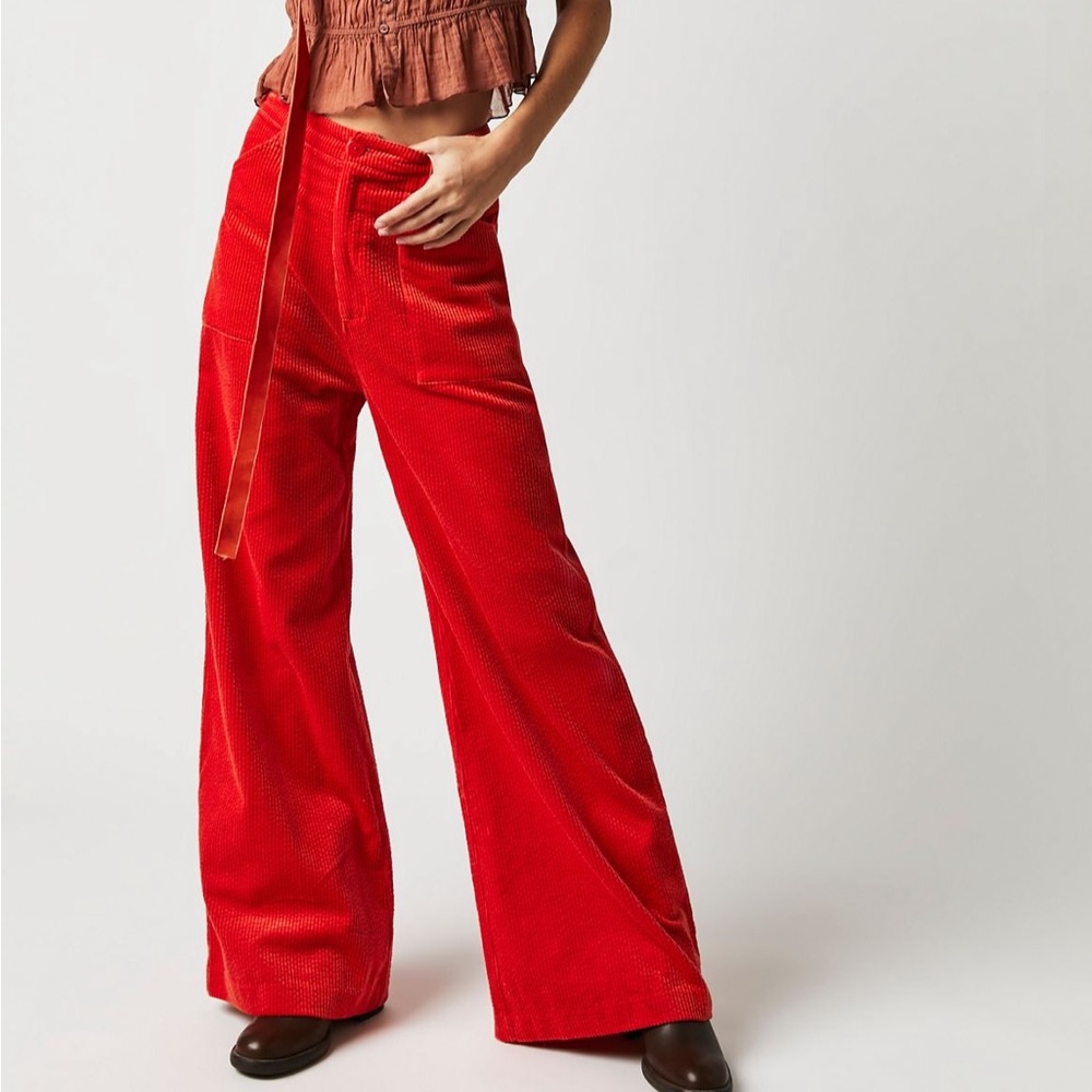 Free People Francoise Cord Pants NWT